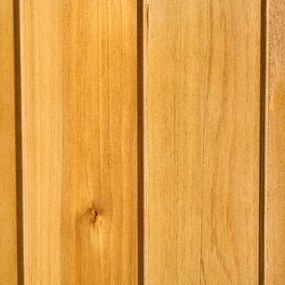 Abrigo de Jardim de Madeira 140x75x160cm Galpão para Armazenamento de
