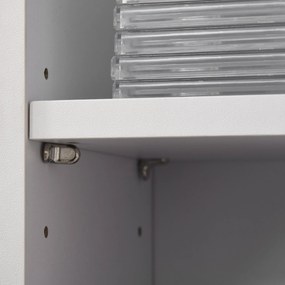 Estante com Prateleiras – Modelo Turku – 21x22 – Madeira – 6 Níveis