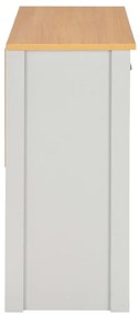 Mesa consola 97x35x76 cm cinzento