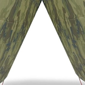 Lona de campismo 366x306 cm impermeável camuflagem
