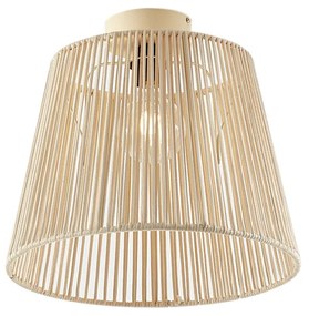 Plafon de exterior com corda bege IP54 - Jayla Japandi