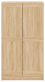 Estante 82,5x30,5x150 cm derivados de madeira carvalho sonoma