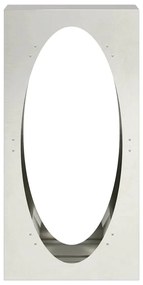 Suporte para lenha 50x23x100 cm aço inoxidável