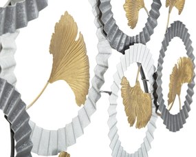 PAINEL DE PAREDE DE FERRO 3D ARTY -A- CM 126X5X58 MULTICOLOR