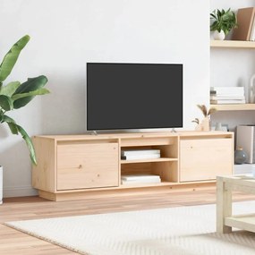 Móvel de TV 140x35x40 cm madeira de pinho maciça
