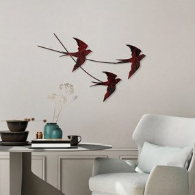 Acessório de Parede Decorativo Wallow – Multicolor – 42 x 70 cm