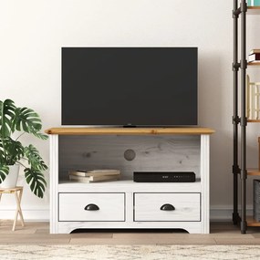 Armário TV c/ 2 gavetas BODO 91,5x44,5x56 cm pinho castanho