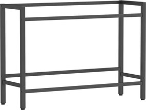 Estante para caixas de bebidas, frutas 2 níveis, para 6 caixas 36 x 105 x 81,1 cm preta