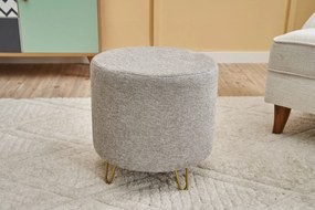 Pouffe Asmara Gabbana – Creme – 40x40x40 cm