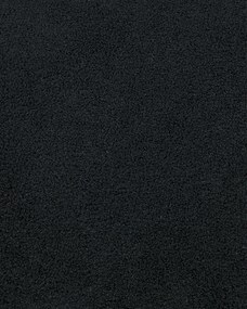 Poltrona em tecido bouclé preto LOVIISA Beliani
