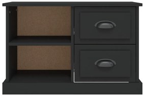 Móvel de TV 73x35,5x47,5 cm derivados de madeira preto
