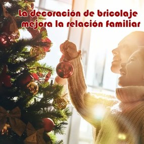 Árvore de Natal artificial de 1,8 m não iluminada com base de metal sólida Decoração natal de escritório e casa Verde