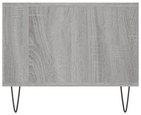 Mesa de centro 102x50x40cm derivados de madeira cinzento sonoma