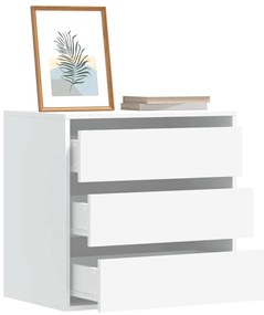 vidaXL Cómoda 60x41x58 cm derivados de madeira branco