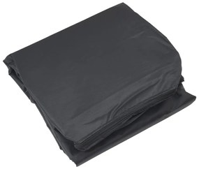 Capa p/ aquecedor forma pirâmide 86x47x241 cm oxford 420D preto