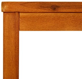 Mesa de centro 60x60x45 cm madeira de acácia maciça