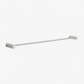 Toalheiro De Parede De Aço Inoxidável Devon Com Barra (↔︎60 Cm) Cinza Cromado - Sklum