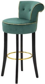BANCO DE BAR LUXY 46X48X96 CM VERDE