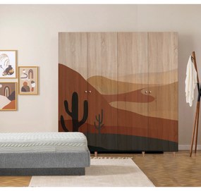 Roupeiro Loni – Sonomo – 180x192x52 cm