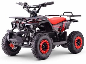 Moto 4 elétrica para crianças ATV Veloci 800W Vermelha