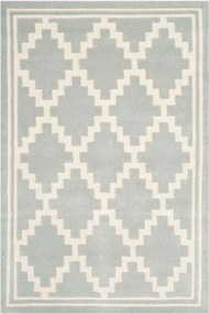 Tapete de lã artesanal de pelo comprido Langley