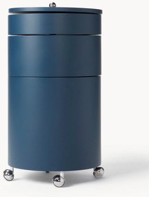 Gaveteiro redondo com rodas Barboy, Design Verner Panton