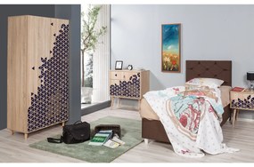 Roupeiro Stil – Carvalho Sonoma – 90x192x52 cm