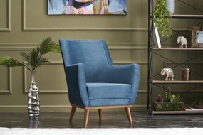 Cadeira Wing Gonca – Azul – 74x80x75 cm