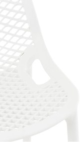 Banco de bar Air (1 UNIDADE) 45 x 105 x 53 cm Branco