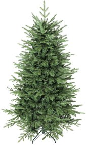 Árvore de Natal Artificial 180 cm com 1794 Ramos Densos Suporte Metálico Dobrável para Interior Verde