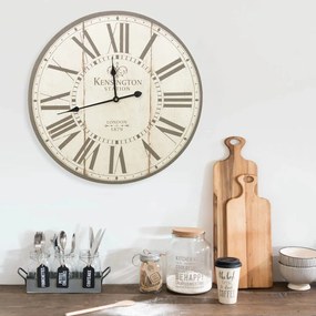 325178 vidaXL Relógio de parede vintage London 60 cm