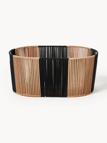 Cesto de roupa em corda tecido à mão Gabe