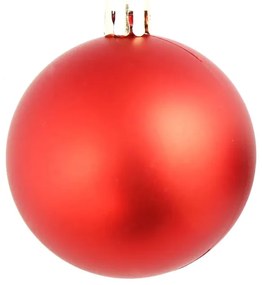 Conjunto de bolas de natal 100 pcs 3/4/6 cm vermelho