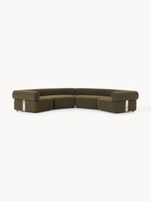 Sofá modular grande em bouclé Anton