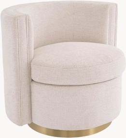 Cadeira estofada giratória Amanda