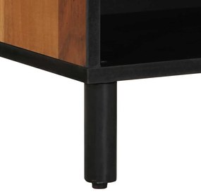 Armário para TV vidaXL 80x31,5x46 cm Madeira Sólida de Acácia