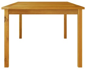 Mesa de jardim 200x100x74 cm madeira de acácia maciça