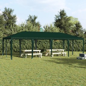 vidaXL Tenda de Festa Verde 8x4 m PE