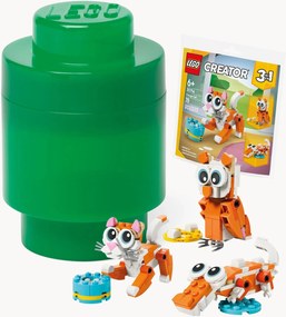 Conjunto para crianças de caixa de arrumação e mini brinquedo Creator, conjunto de 2