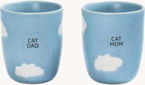 Canecas artesanais Cloud, conjunto de 2