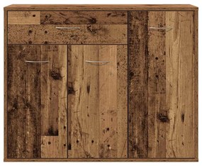 Aparador 88x30x70 cm derivados de madeira madeira velha