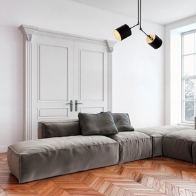 Chandelier Abajur – Preto – 100 x 100 cm
