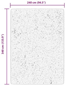 Tapete de interior e exterior design vintage ARBIZU 240x340 cm
