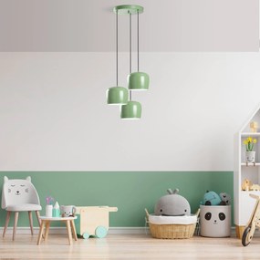 Chandelier Yozgat – Mint – Ø45 cm