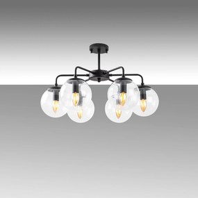 Candeeiro Viran – Preto – 56 x 56 x 43 cm