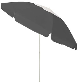 Guarda-sol de praia 240 cm antracite