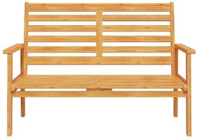 3 pcs conjunto lounge de jardim madeira de acácia maciça