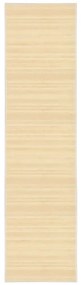 Tapete de bambu 80x300 cm natural