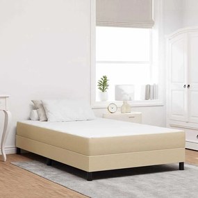 vidaXL Colchão de Cama com colchão Verde 120 x 200 cm tecido