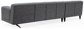 Sofá de Canto Jivago – Cinzento – 198 x 308 cm